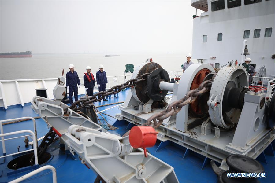 Navio de rastreamento Yuanwang-3 completa miss?o de monitoramento