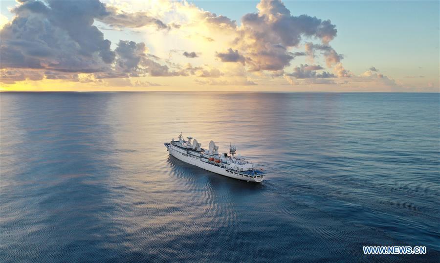 Navio de rastreamento Yuanwang-3 completa miss?o de monitoramento