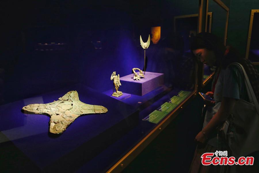 Museu de Nanjing mostra esplêndidas relíquias do Afeganist?o