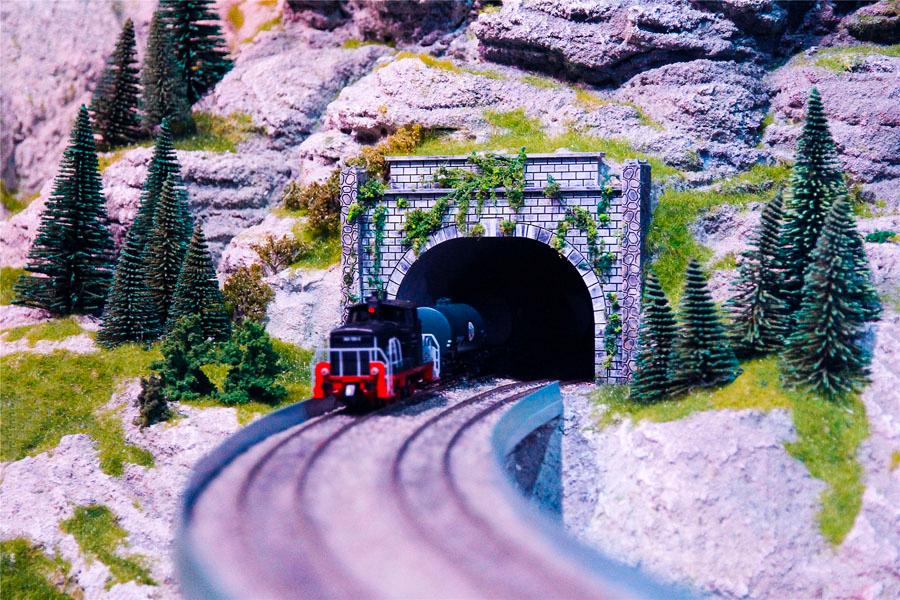 Exposi??o em miniatura mostra pontos de referência de Shanghai e europeus