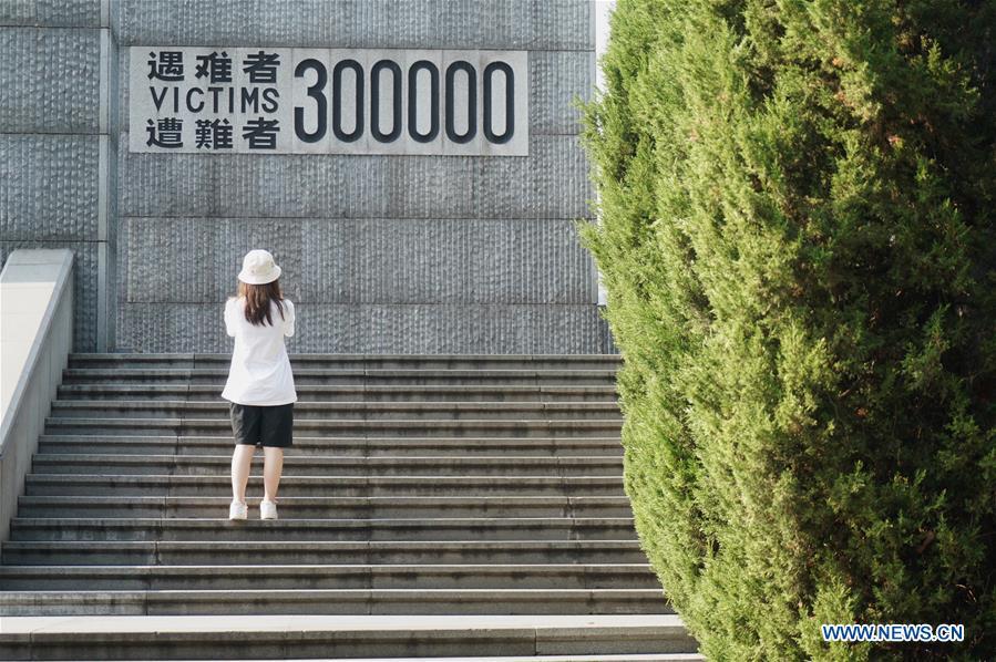 Nanjing celebra 72o aniversário da rendi??o japonesa na Segunda Guerra Mundial