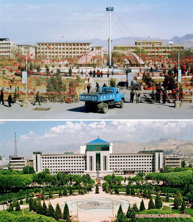 Fotos: mudan?as em Korla pelas lentes de Li Hanchao