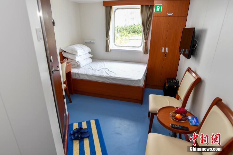 Hainan: navio de logística e abastecimento “Sansha 2” realiza navega??o de estreio 