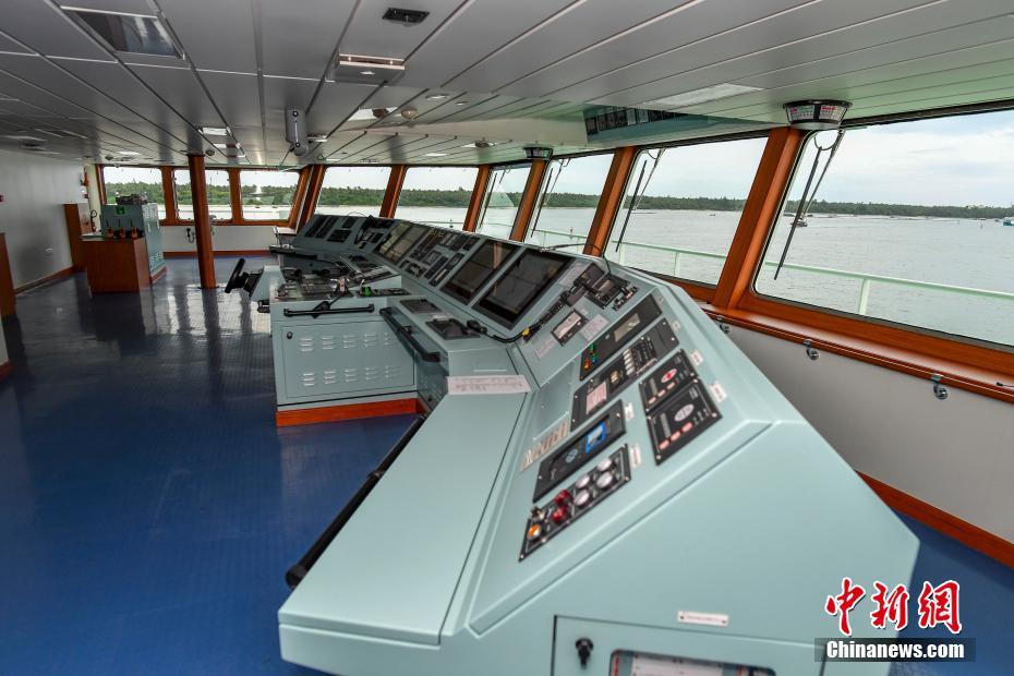 Hainan: navio de logística e abastecimento “Sansha 2” realiza navega??o de estreio 