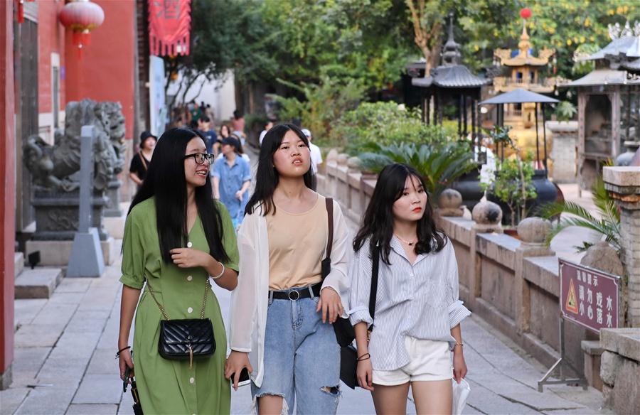 China recebe 105 milh?es de turistas no Festival de Meio Outono de 2019