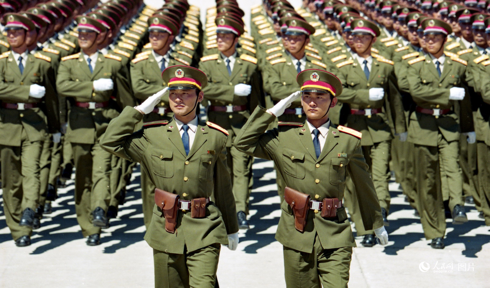 Galeria: parada militar celebrou 50o aniversário da funda??o da Nova China (1999)