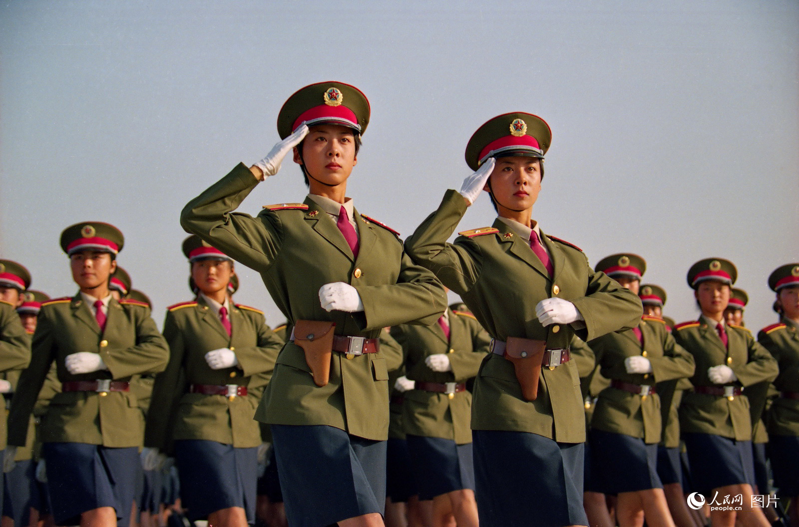 Galeria: parada militar celebrou 50o aniversário da funda??o da Nova China (1999)