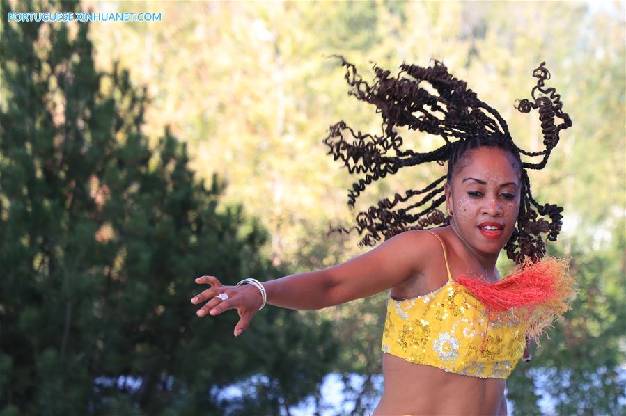 ”Dia de Madagascar“ realizado na Exposi??o Internacional de Horticultura de Beijing