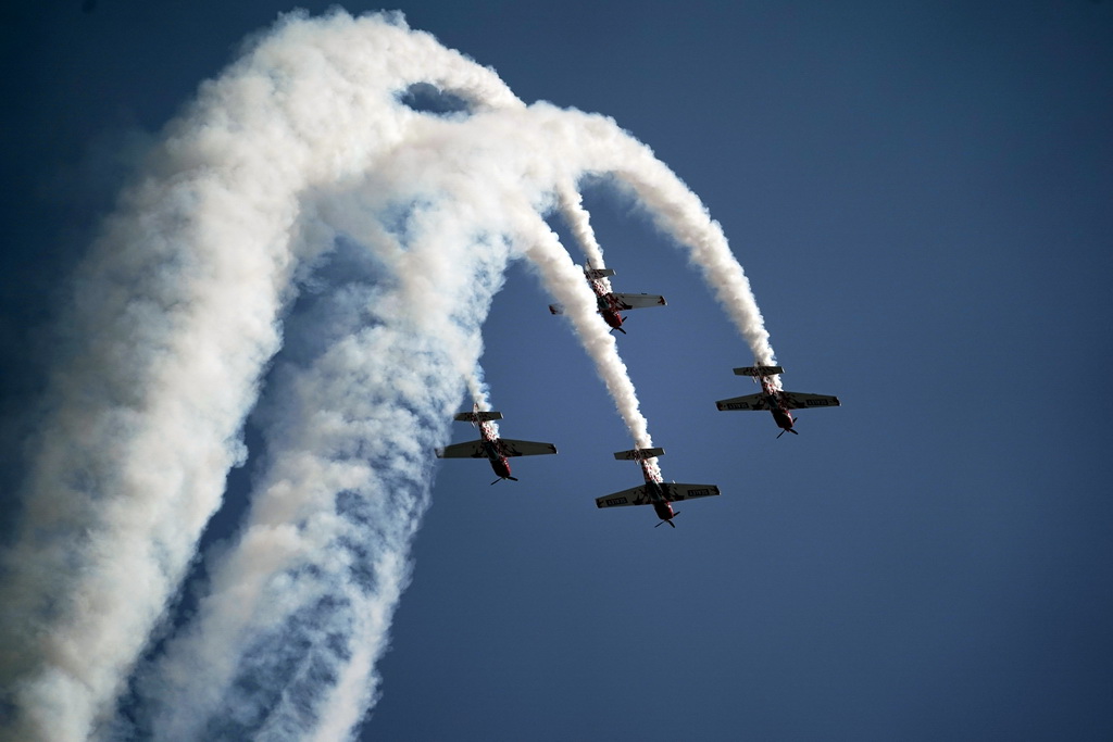 Show de Avia??o Geral Internaional de Yaocheng inaugurado no norte da China