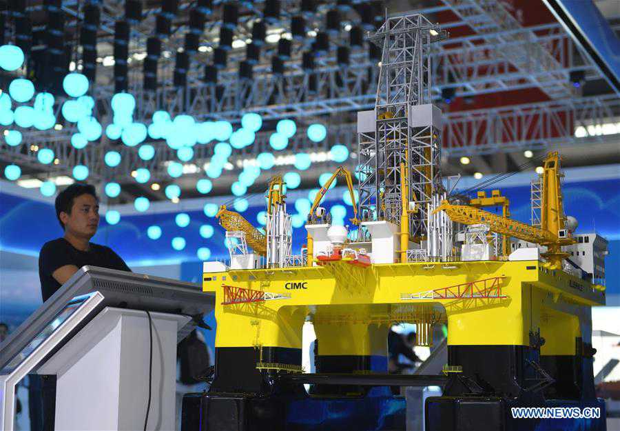 Exposi??o de Economia Marítima da China 2019 inaugurada em Shenzhen