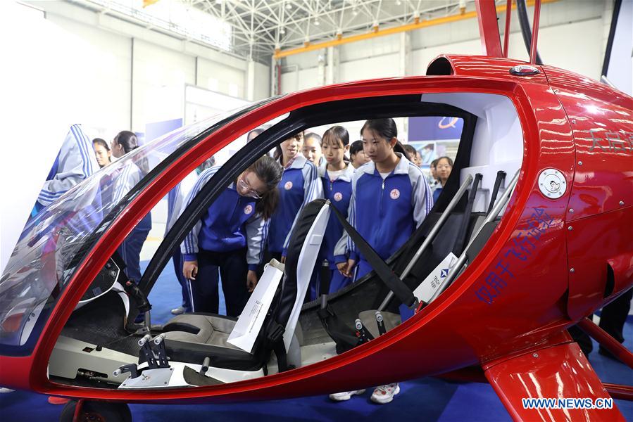 Exposi??o Internacional de Avia??o Geral da China arranca em Shijiazhuang