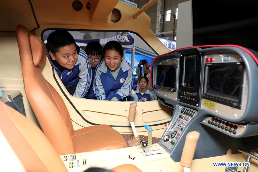 Exposi??o Internacional de Avia??o Geral da China arranca em Shijiazhuang