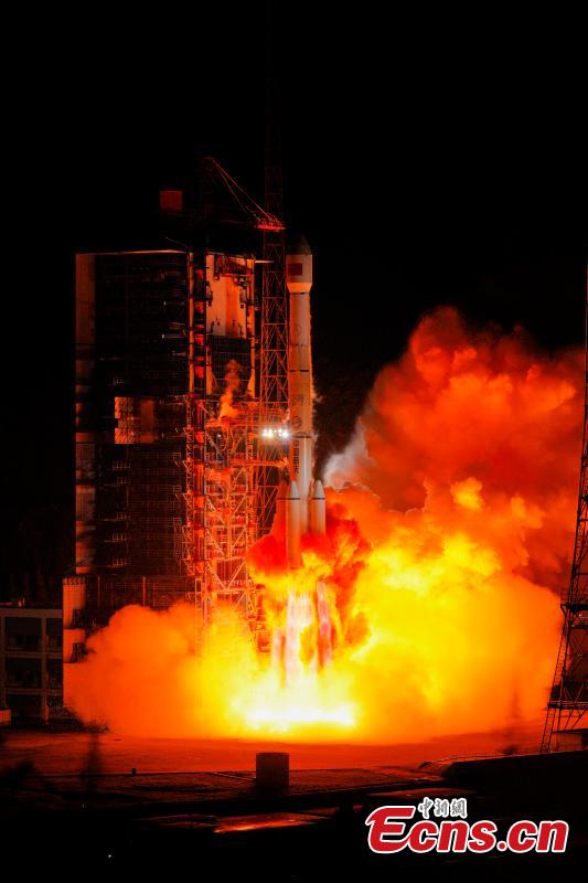 China lan?a um novo satélite de experiências tecnológicas de comunica??o