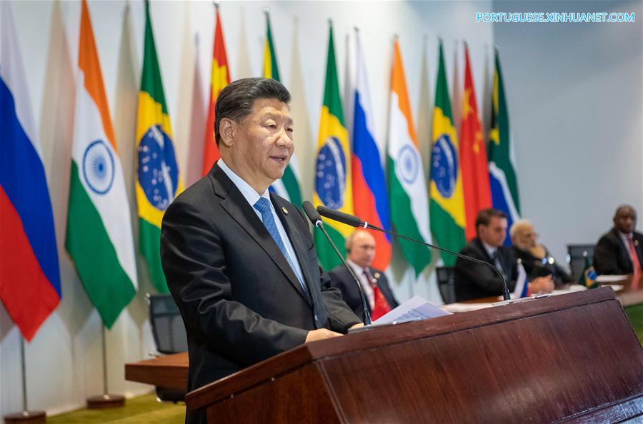 Xi pede que o Conselho Empresarial do BRICS e o Novo Banco de Desenvolvimento fa?am maiores contribui??es