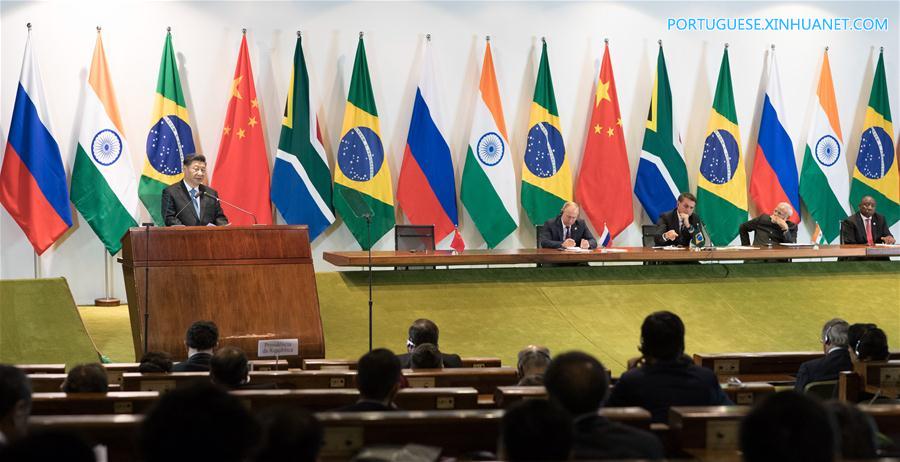 Xi pede que o Conselho Empresarial do BRICS e o Novo Banco de Desenvolvimento fa?am maiores contribui??es