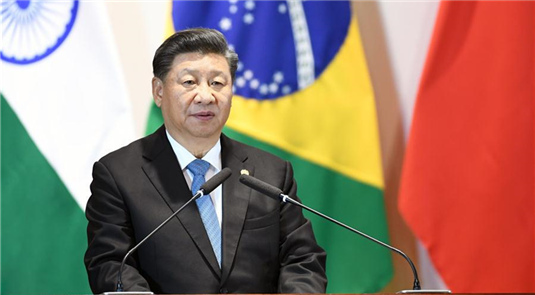 Xi pede que o Conselho Empresarial do BRICS e o Novo Banco de Desenvolvimento fa?am maiores contribui??es