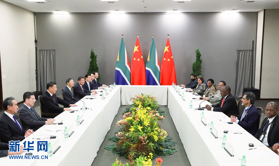 China está pronta para promover parceria estratégica com áfrica do Sul, diz Xi
