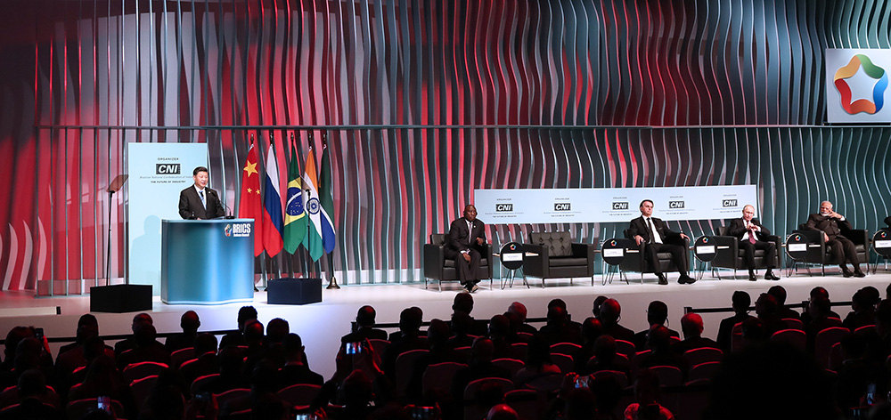 Líderes empresariais elogiam apoio da China ao multilateralismo e contribui??o para desenvolvimento do BRICS