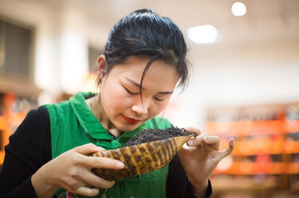 Chá Liu Bao em Wuzhou