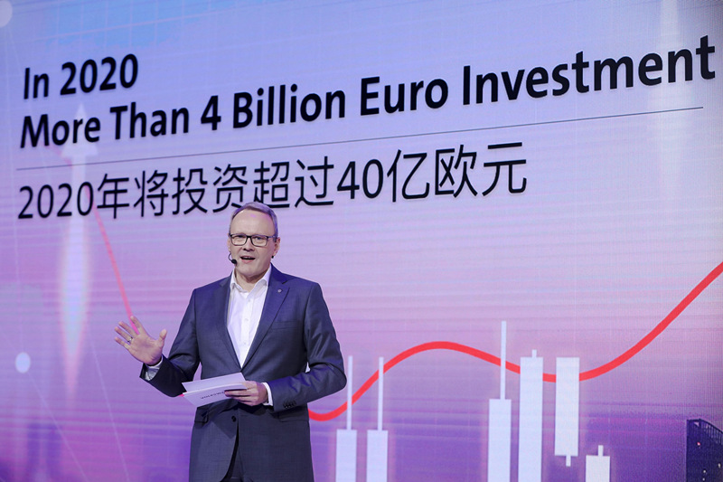 Volkswagen Group China investirá 4 bilh?es de euros em 2020