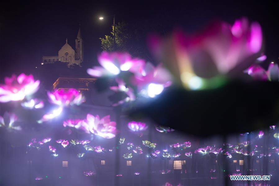 Festival de Luz de Macau 2019 inaugurado no advento do 20o aniversário do retorno de Macau