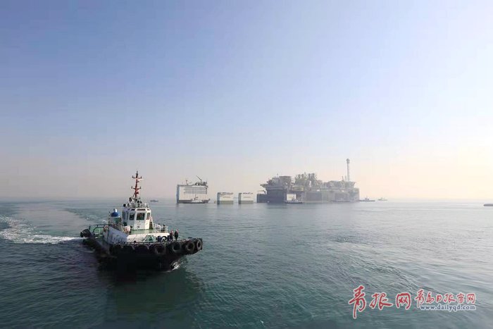 Maior FPSO produzida pela China entregue ao Brasil