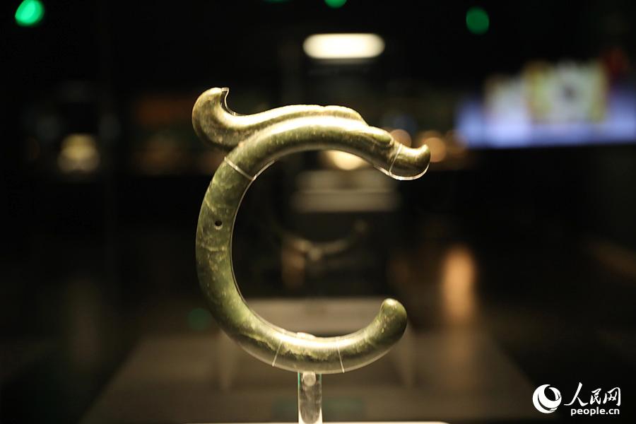 Exibi??o de jades de primeira classe realizada em Museu de Liaoning