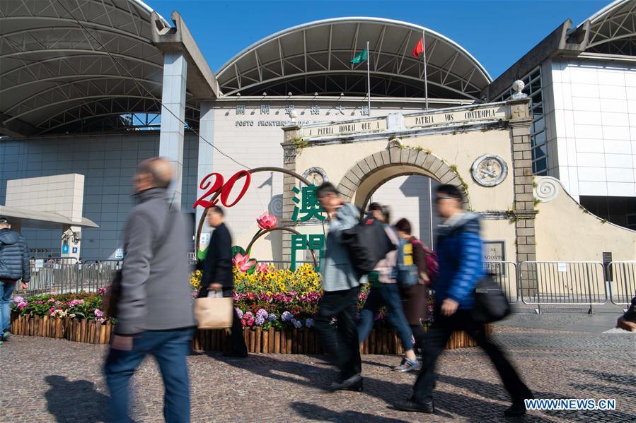 Macau prestes a celebrar 20o aniversário do retorno à pátria