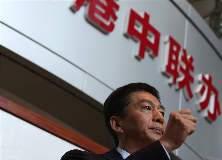 Novo chefe do Gabinete de Liga??o em Hong Kong assume compromisso com o princípio “um país, dois sistemas”