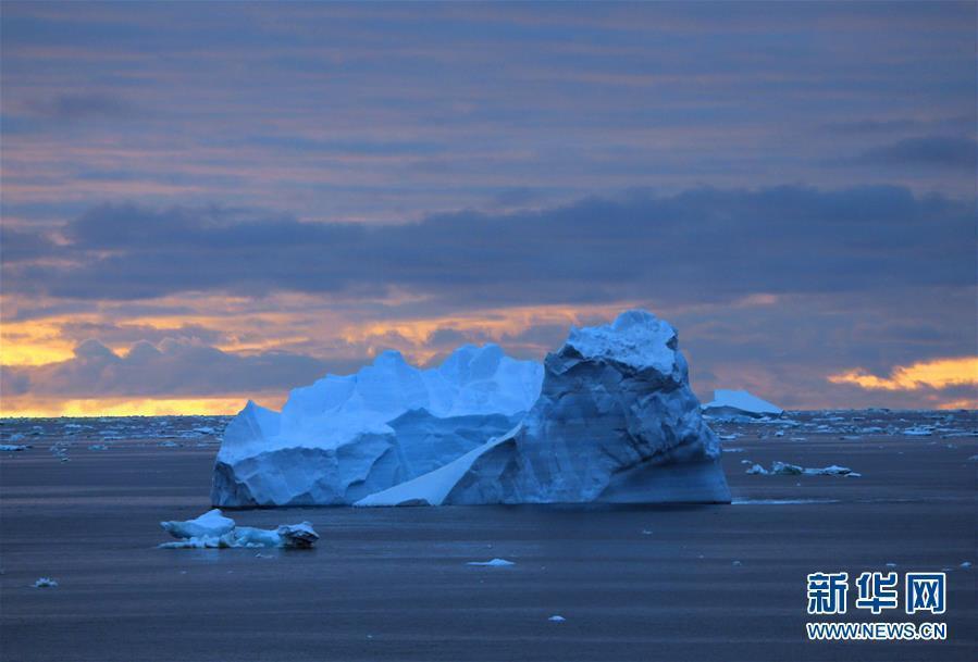 Galeria: icebergs no mar durante a 36a expedi??o antártica da China