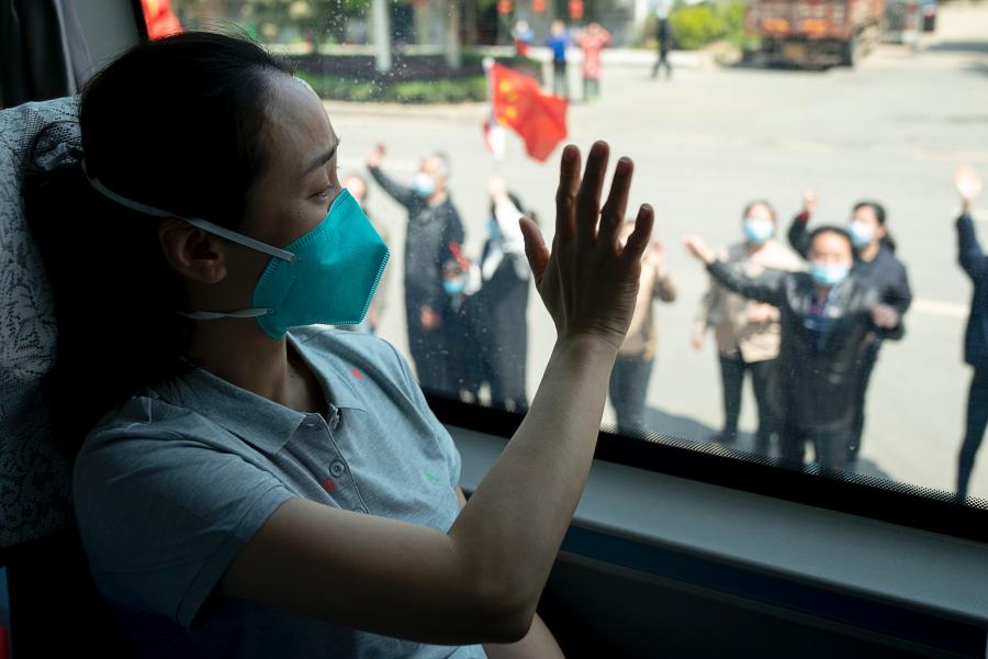 última equipe médica de assistência a Hubei termina sua miss?o

