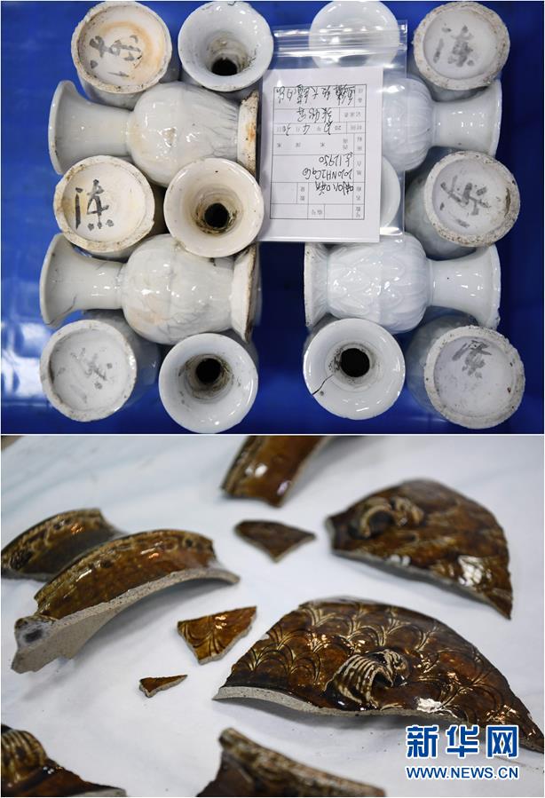 Guangdong: Escava??o arqueológica subaquática do naufrágio 