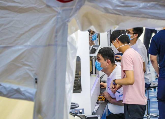 3 laboratórios de teste de ácido nucleico s?o instalados em Daxing