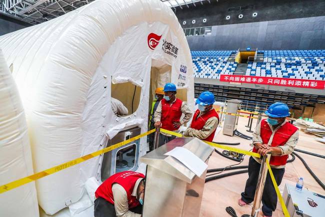 3 laboratórios de teste de ácido nucleico s?o instalados em Daxing