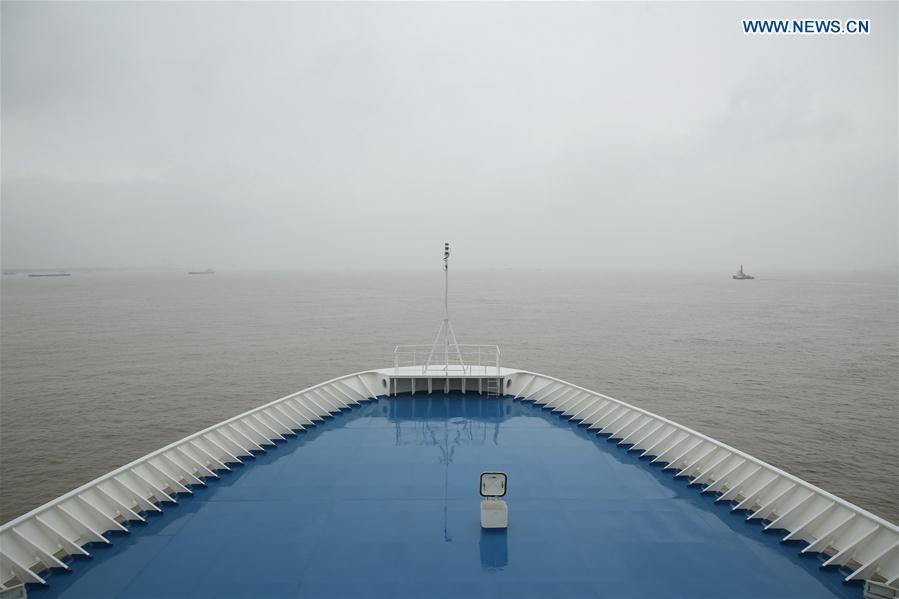 Navio de rastreamento chinês Yuanwang-6 zarpa para miss?o de monitoramento