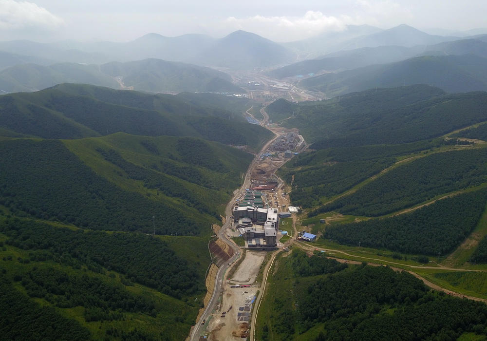 Galeria: Local da constru??o dos Jogos Olímpicos de Inverno de 2022 em Beijing 