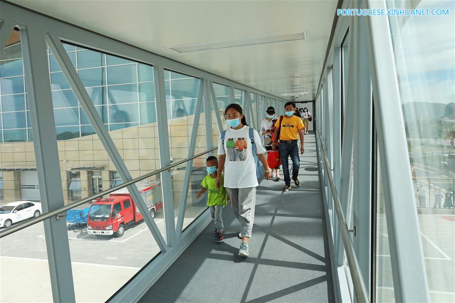 Galeria: aeroporto expandido de Zhangjiakou Ningyuan entra em opera??o