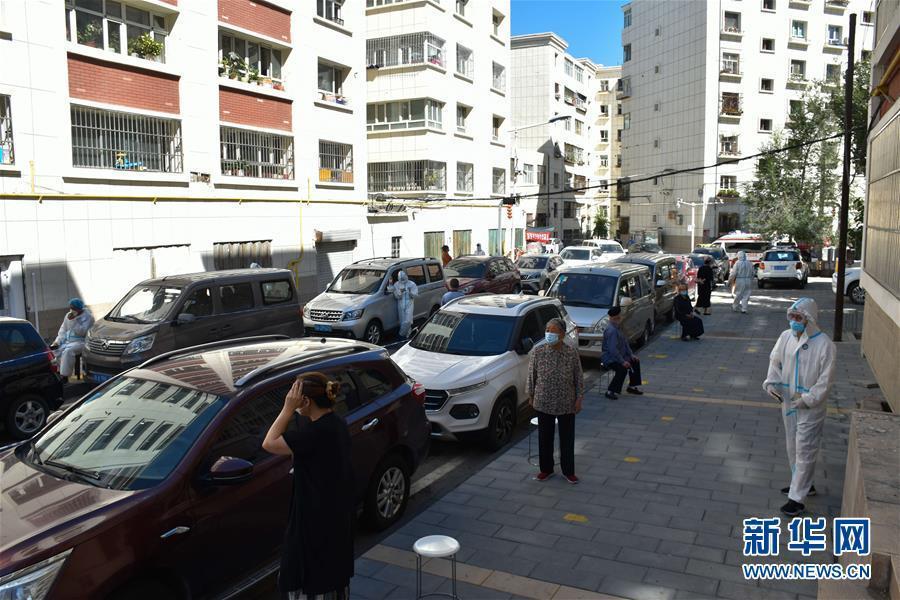Urumqi realiza campanha de testes de ácido nucleico pela terceira vez