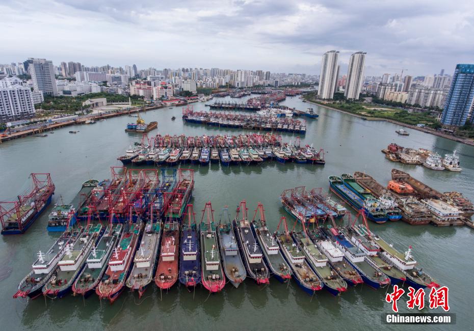 Estreito de Qiongzhou suspenso pelo tuf?o 
