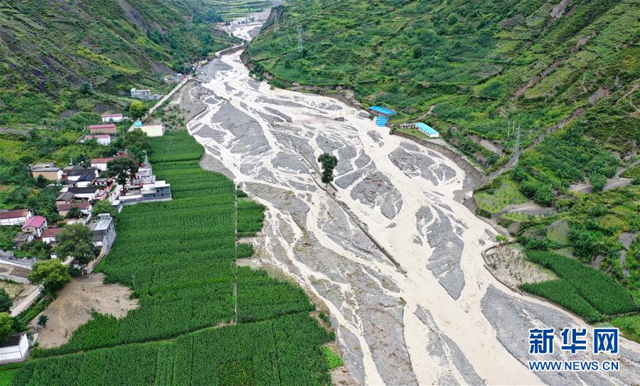 Gansu: Zhouqu afetada por inunda??es