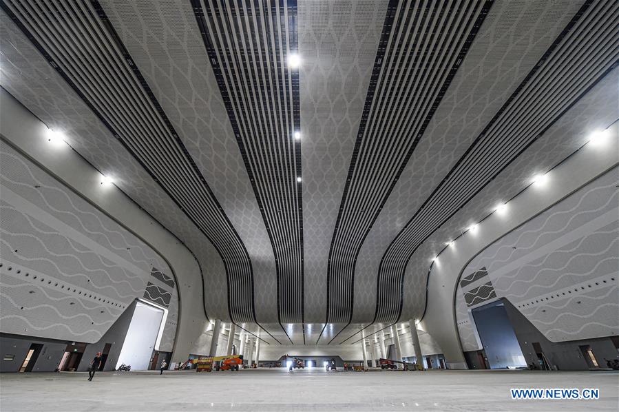 Projeto em constru??o do Centro Internacional de Conven??es e Exposi??es de Hainan (2a fase)