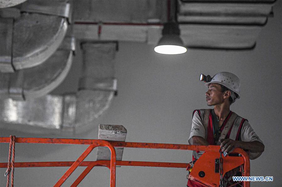 Projeto em constru??o do Centro Internacional de Conven??es e Exposi??es de Hainan (2a fase)