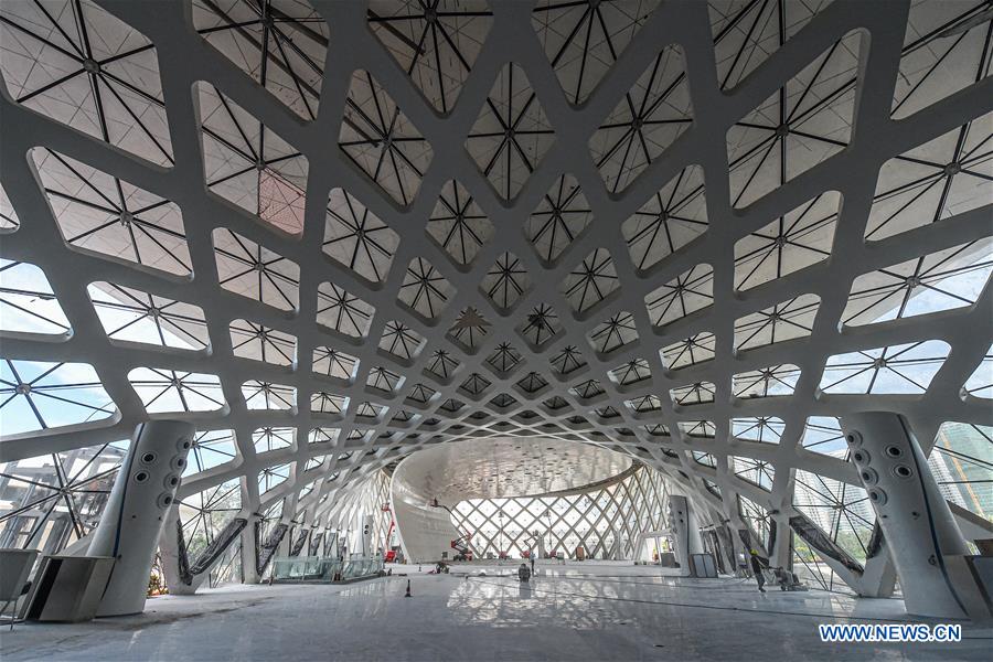 Projeto em constru??o do Centro Internacional de Conven??es e Exposi??es de Hainan (2a fase)