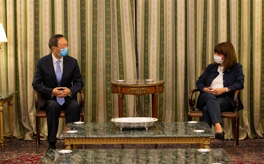 China e Grécia prometem promover ainda mais la?os e coopera??o bilaterais