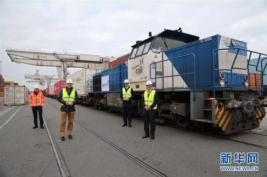 Trens de carga China-Europa aumentam durante epidemia