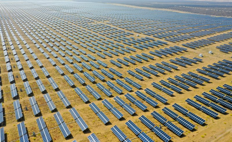 Galeria: base de energia fotovoltaica no deserto de Kubuqi