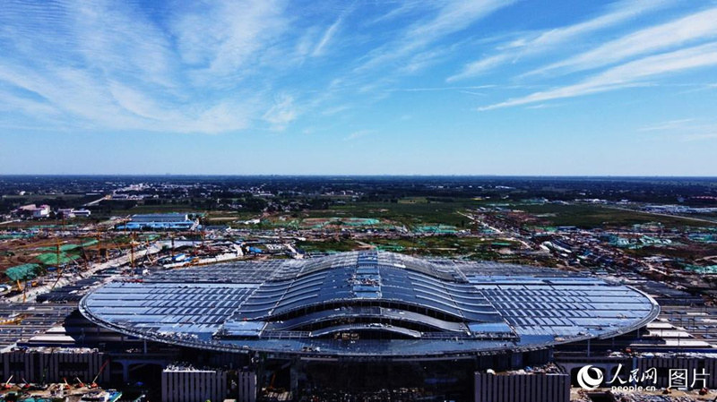 Ferrovia interurbana de alta velocidade Beijing-Xiong'an inicia primeiro voo de inspe??o dinamica