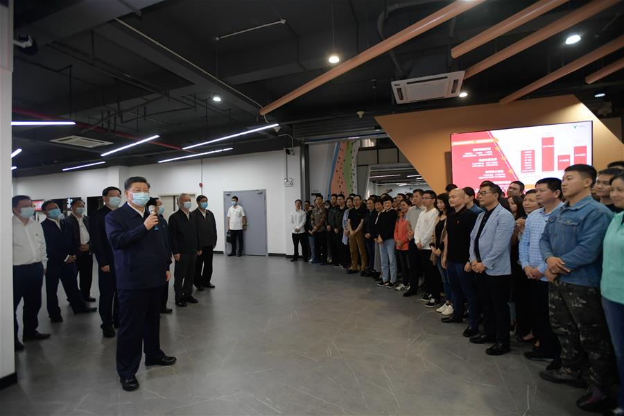 Xi faz viagem de inspe??o a cidade de Changsha, no centro da China