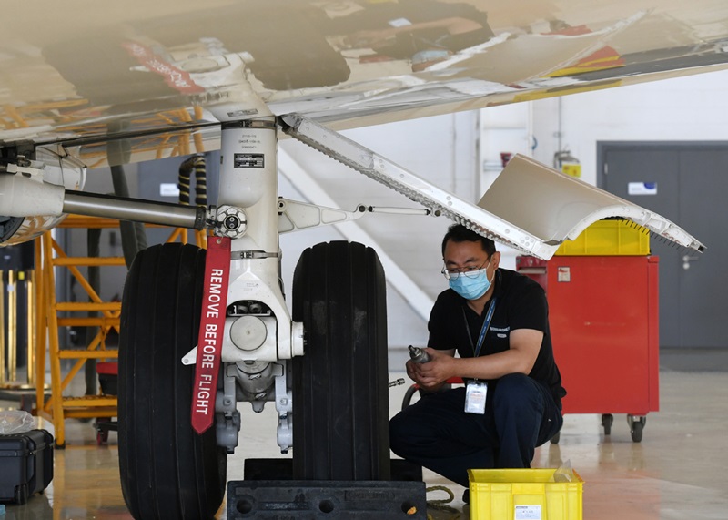 Zona de livre comércio de Tianjin torna-se base avan?ada de avia??o 