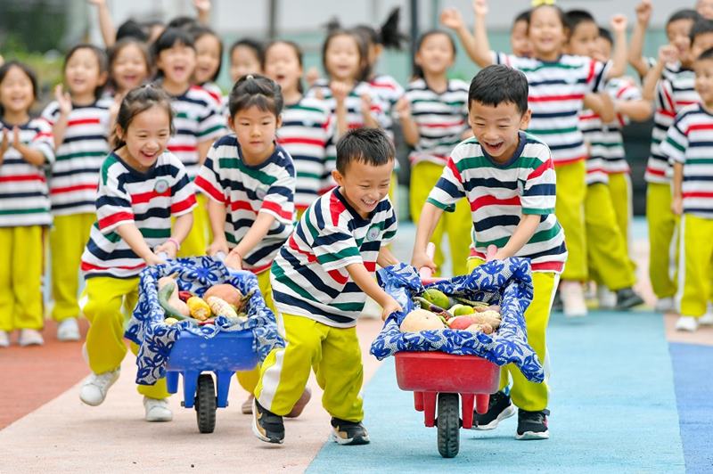 Festival agrícola celebrado na China 